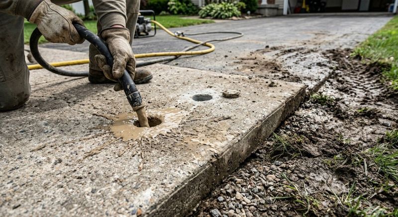 Garage Settling Repair in West Des Moines, IA