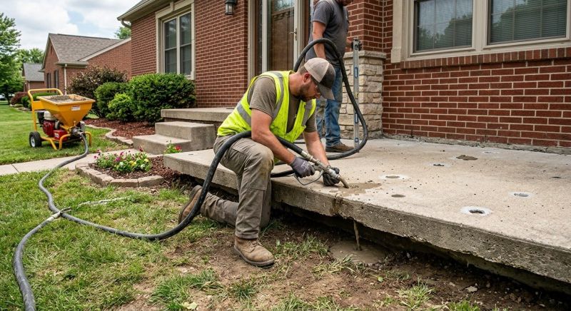 Porch Lifting in Des Moines, IA