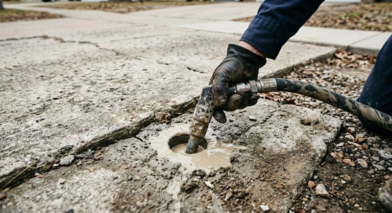 Sunken Patio Repair in Columbus, OH